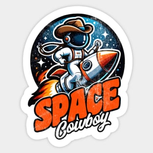 Space Cowboy Sticker